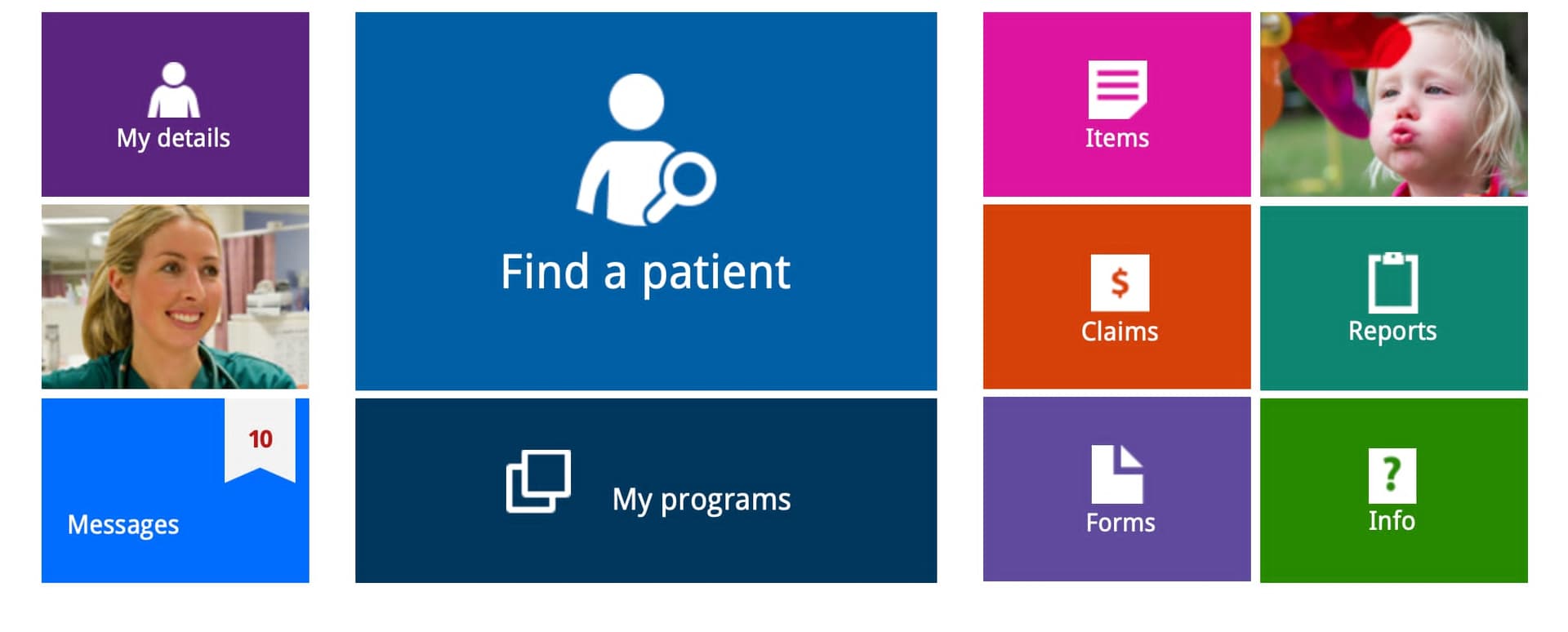 HPOS Dashboard - My Details