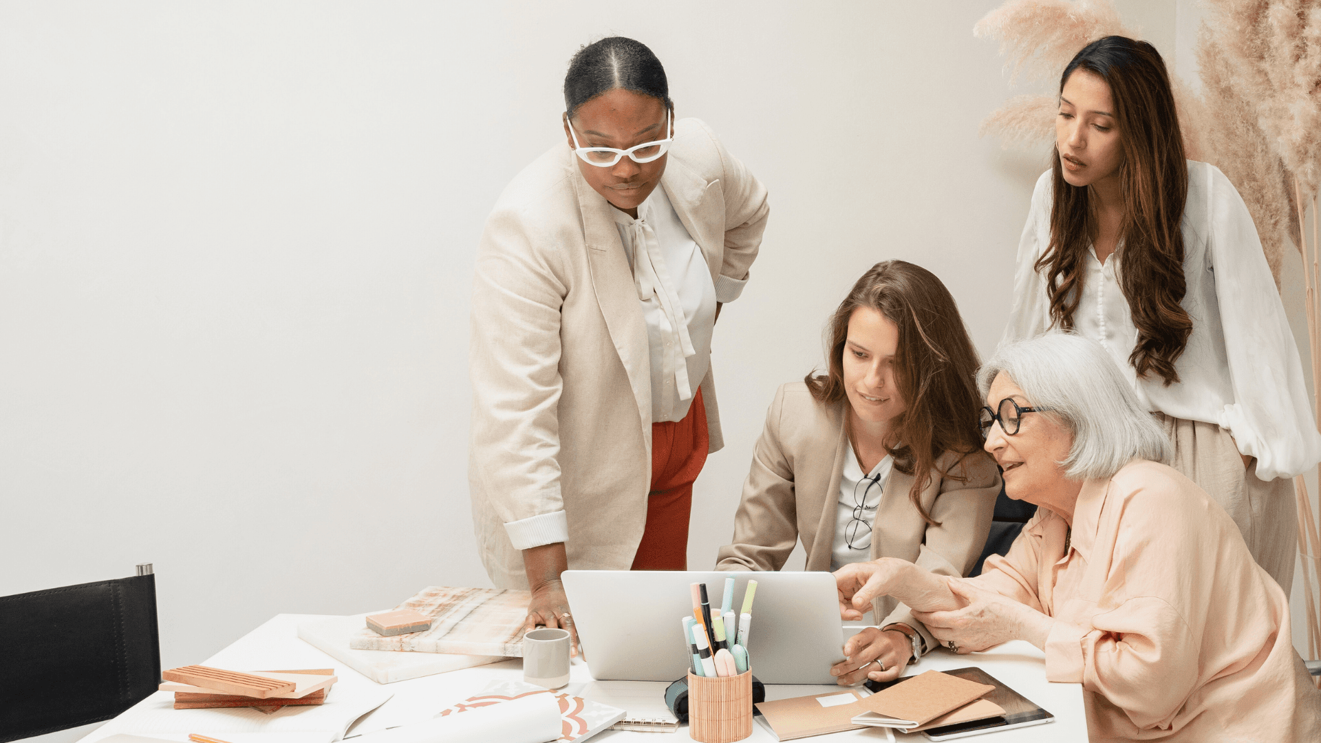 Healthcare professionals collaborating